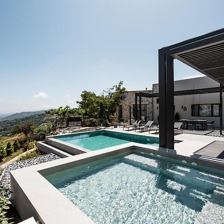 Eumelia Iconic Villa, With Heated Pool & Whirlpool, By Thinkvilla Asi Gonia Luaran gambar