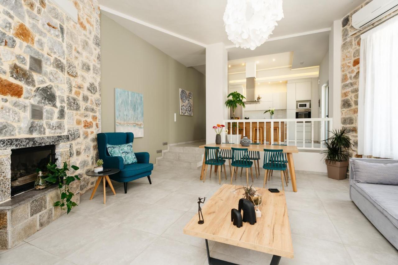 Eumelia Iconic Villa, With Heated Pool & Whirlpool, By Thinkvilla Asi Gonia Luaran gambar